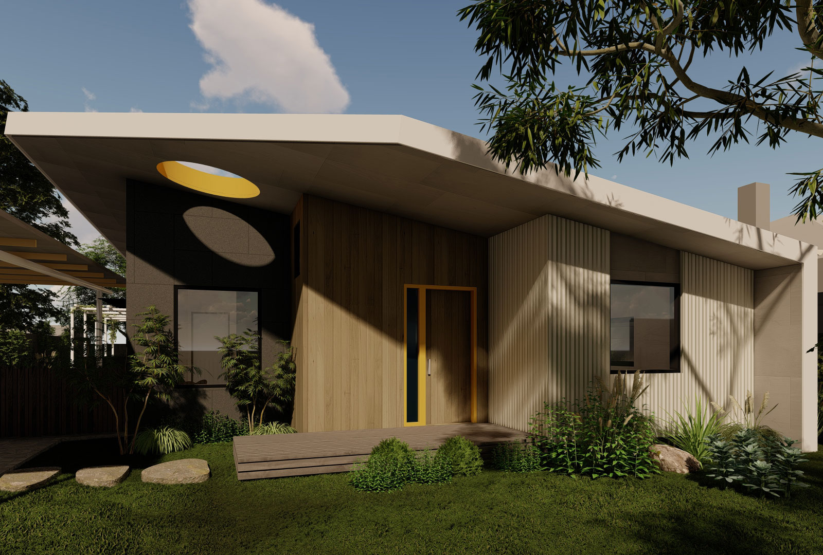 architecture design sustainability eco passive solar timber detail