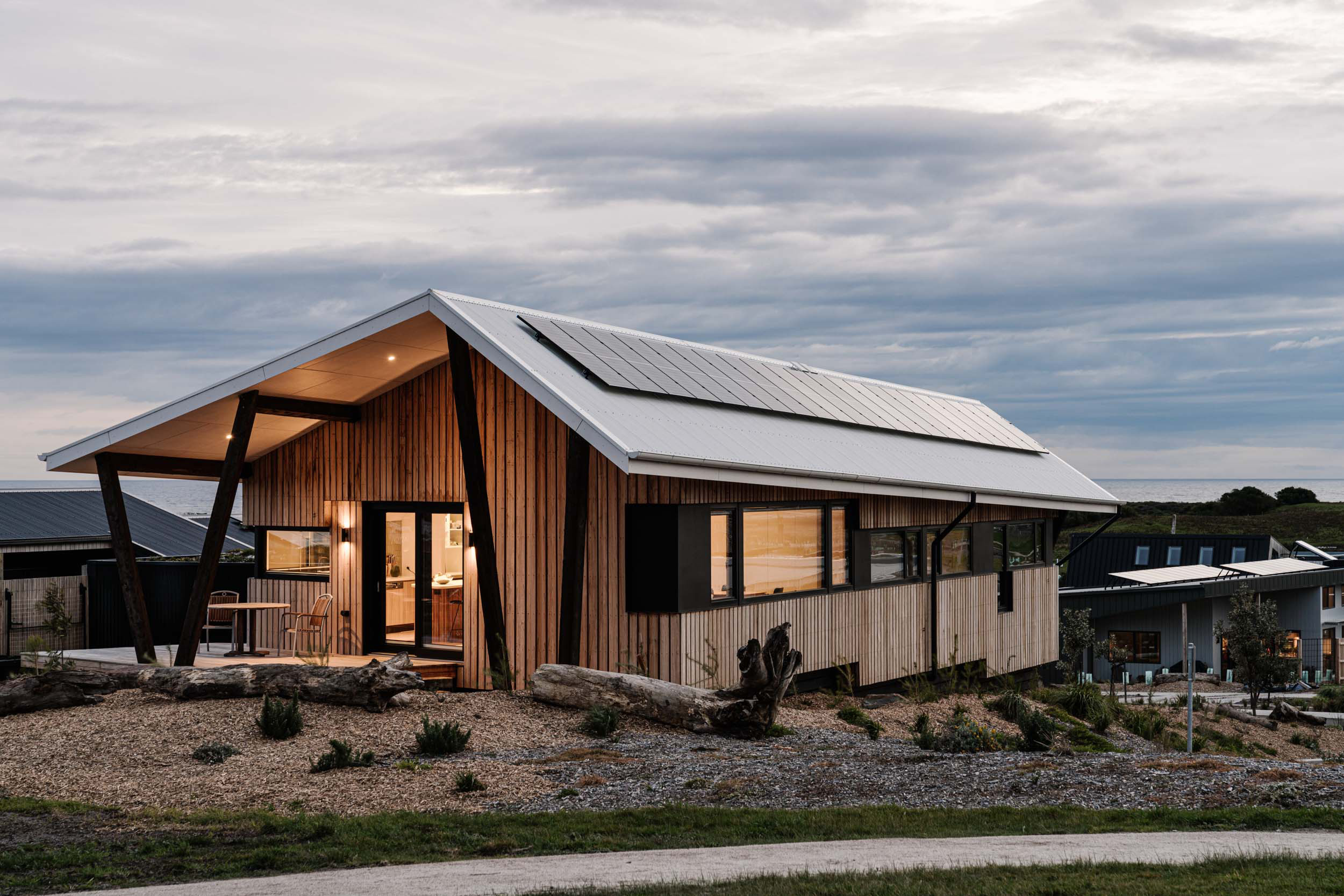 architecture design sustainability eco passive solar timber detail