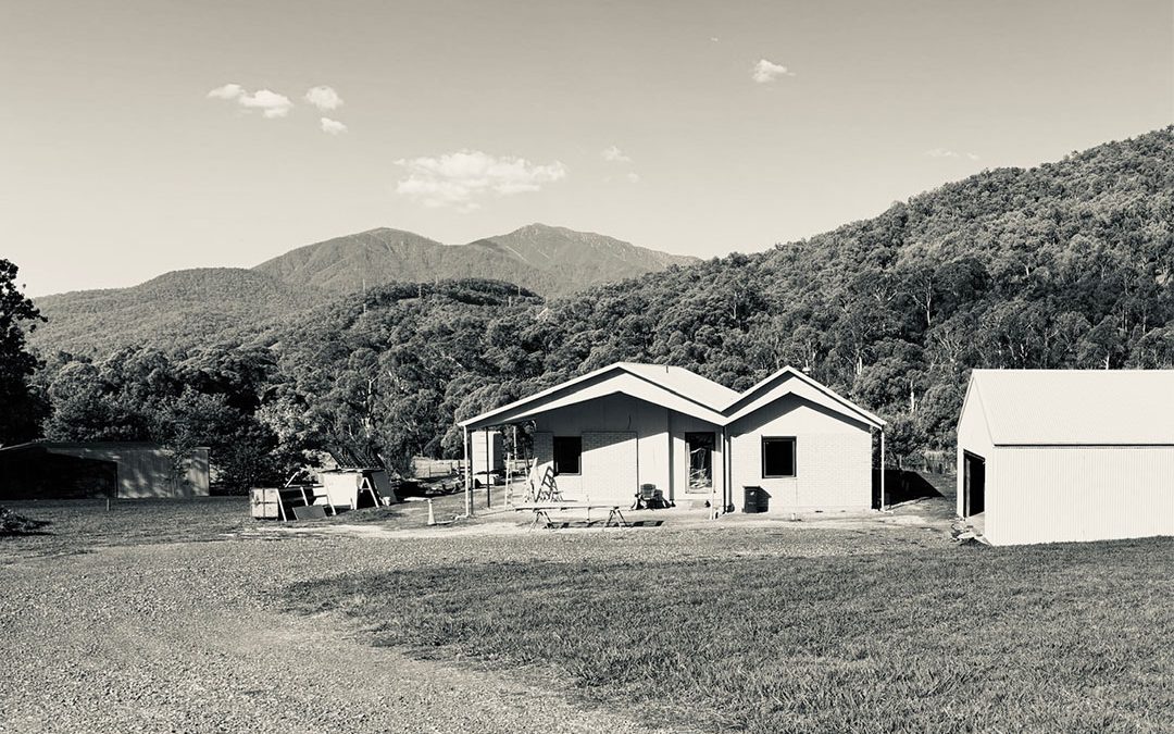 Construction Progress at Alpine Passive House