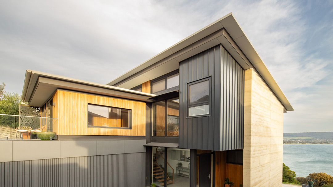 Passive House capturing sun light