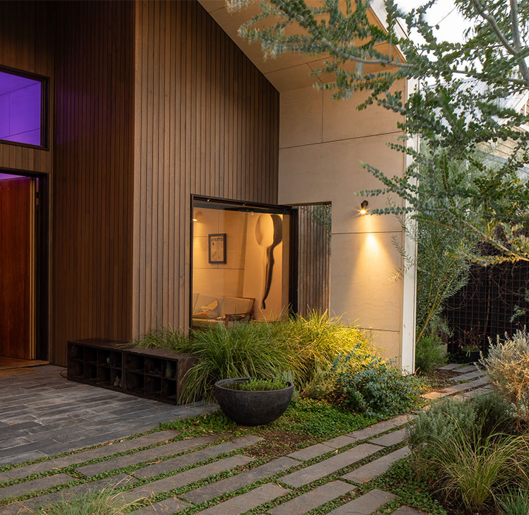 Passive House in Melbourne with regenerative and permaculture design