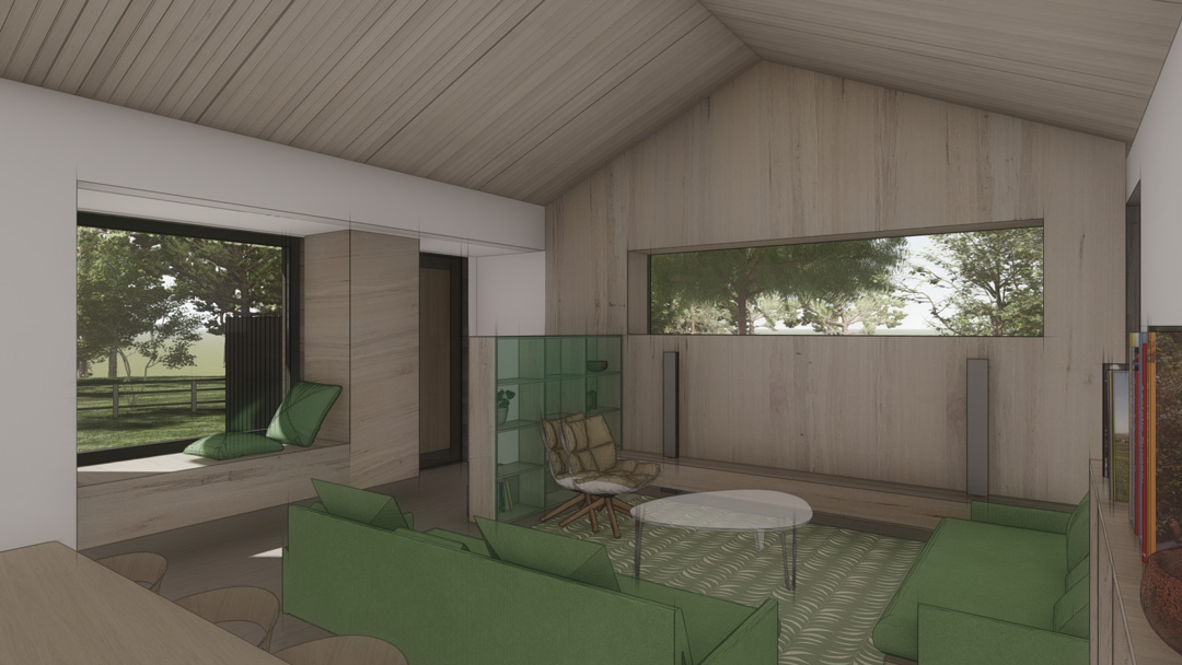 Thermal envelope of compact Passive House modelled using Passive House software