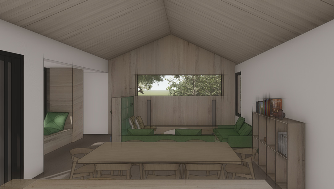 Thermal envelope of compact Passive House modelled using Passive House software