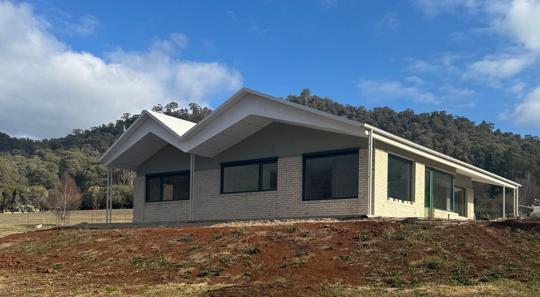 Alpine Passive House in Final Stages
